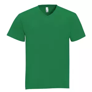 Футболка мужская с V-образным вырезом Victory 150, ярко-зеленая - 06311150272