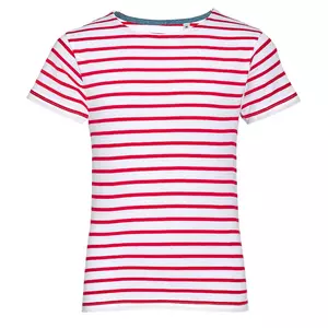 Футболка детская Miles Kids белая с красным - 06301400987