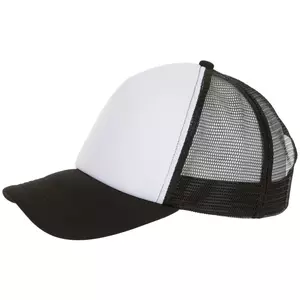 Бейсболка Bubble, черная с белым - 06301668906TUN