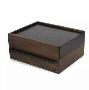 Шкатулка для украшений Stowit, большая, черная - 06310274.30