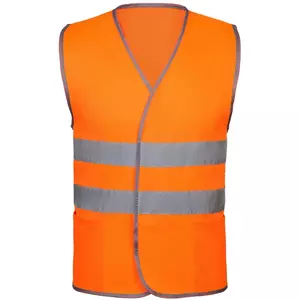 Жилет светоотражающий Reflector, оранжевый неон - 0637474.20