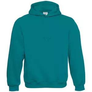 Толстовка Hooded, темно-бирюзовая - 063WU620445