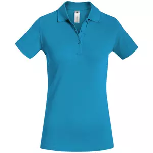 Рубашка поло женская Safran Timeless бирюзовая - 063PW457441
