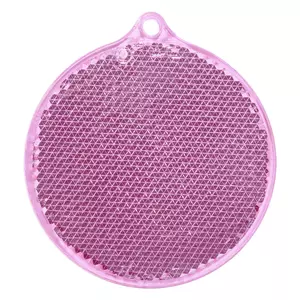 Пешеходный светоотражатель «Круг», розовый - 0634210.56