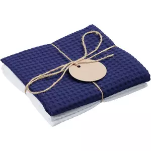 Набор кухонных полотенец Good Wipe, белый с синим - 06311176.64