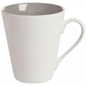 Кружка New Bell матовая, белая с серым - 06364811.10
