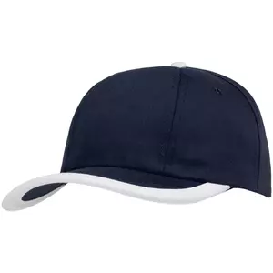 Бейсболка Bizbolka Honor, темно-синяя с белым кантом - 06311179.40