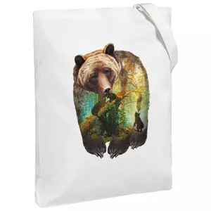 Холщовая сумка Bruin, молочно-белая - 06370365.61