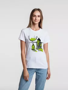 Футболка женская «Любительница», белая - 06370574.60