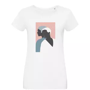 Футболка женская «Пара», белая - 06370469.60