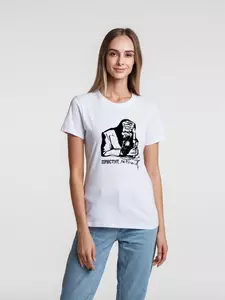 Футболка женская «Приступ лени», белая - 06370472.60