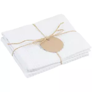 Набор кухонных полотенец Good Wipe, белый с белым - 06311176.66