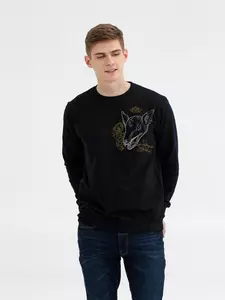 Толстовка «Источник. Волк», черная - 06370683.30