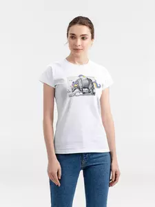 Футболка женская Big Dream, белая - 06370693.60