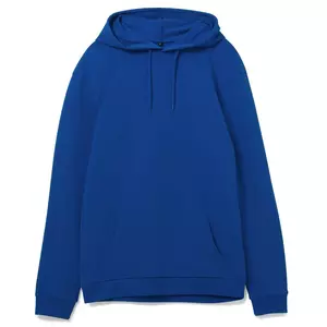Толстовка с капюшоном унисекс Hoodie, ярко-синяя - 063WU03W453