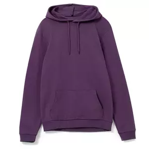 Толстовка с капюшоном унисекс Hoodie, фиолетовый меланж - 063WU03W616