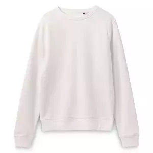 Свитшот унисекс BNC Inspire (Organic), молочно-белый - 063WU31B101