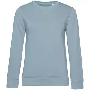 Свитшот женский BNC Inspire (Organic), серо-голубой - 063WW32B457