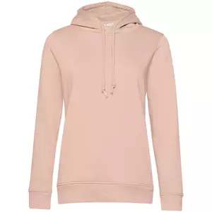 Толстовка с капюшоном женская BNC Inspire (Organic), розовая - 063WW34B306
