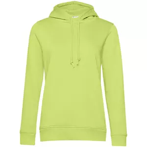Толстовка с капюшоном женская BNC Inspire (Organic), зеленое яблоко - 063WW34B560