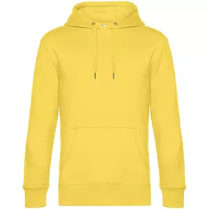 Толстовка с капюшоном унисекс King, желтая - 063WU02K205