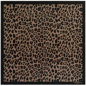 Платок Leopardo Silk, коричневый - 063UFM756Y