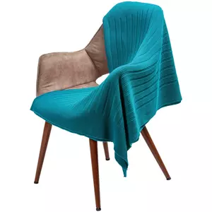 Плед Field, бирюзовый - 06310453.14