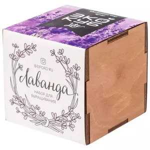 Набор для выращивания «Экокуб Lite», лаванда - 06310607.04