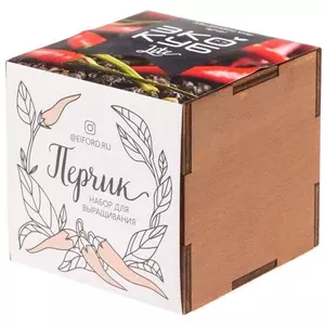 Набор для выращивания «Экокуб Lite», перчик - 06310607.11