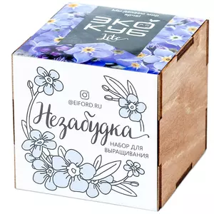 Набор для выращивания «Экокуб Lite», незабудка - 06310607.12