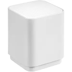 Беспроводная колонка с подсветкой логотипа Glim, белая - 06312103.60