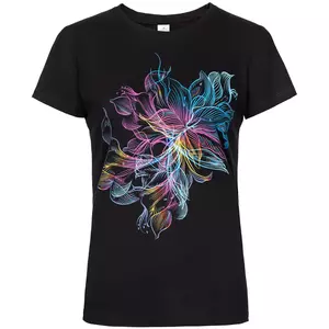 Футболка женская Vibrance ver.2, черная - 0637379.31