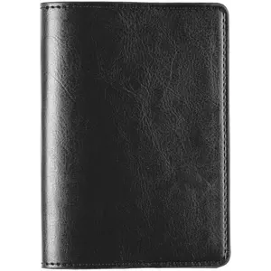 Обложка для паспорта Nebraska, черная - 06312879.30