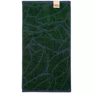 Полотенце In Leaf, малое, синее с зеленым - 06330100.49