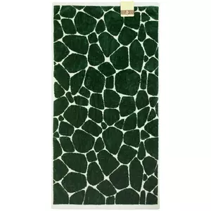 Полотенце Giraffe, малое, бежевое с зеленым - 06330102.19