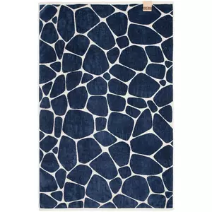 Полотенце Giraffe, большое, бежевое с синим - 06330103.14