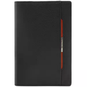 Обложка для паспорта Inserto, черная - 06352018.35