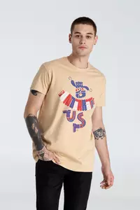 Футболка Don't You Dare to Underrate Us, песочная - 06370969.10