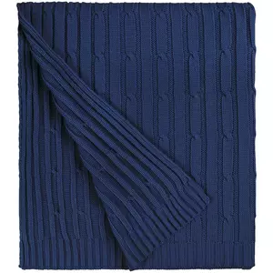 Плед Remit, темно-синий (сапфир) - 06312240.44