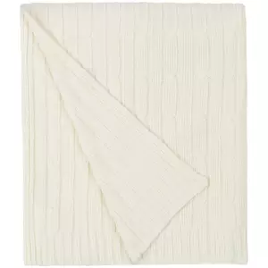 Плед Remit, молочно-белый - 06312240.60