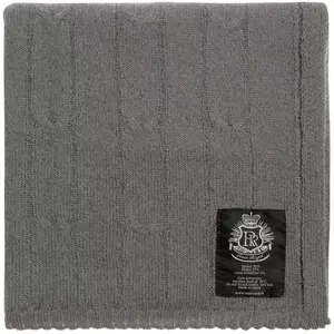 Плед Grasse, темно-серый - 06320106.11