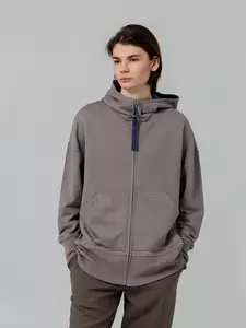 Толстовка унисекс Kosmos 1.0, серая - 06312183.10