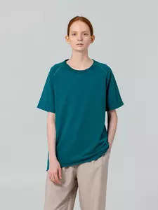 Футболка унисекс Vozduh 1.0, темно-бирюзовая - 06312184.42