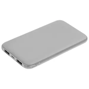 Аккумулятор с подсветкой markBright Town, 5000 мАч, серый - 06315555.10