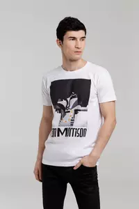 Футболка «Меламед. Jim Morrison», белая - 06370906.60