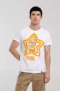 Футболка «Меламед. Егор Летов», белая - 06370912.60