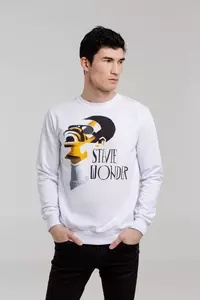 Толстовка «Меламед. Stevie Wonder», белая - 06370918.60