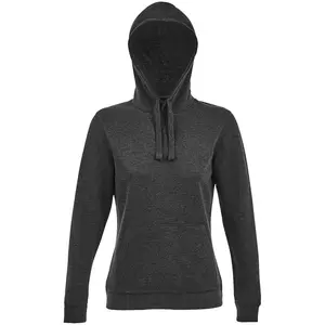 Толстовка женская Spencer Women, черный меланж - 06303103348