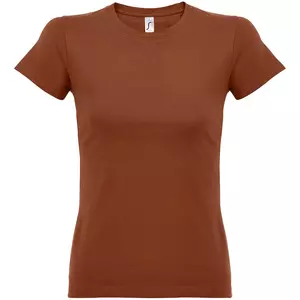Футболка женская Imperial Women 190, коричневая (терракотовая) - 06311502407