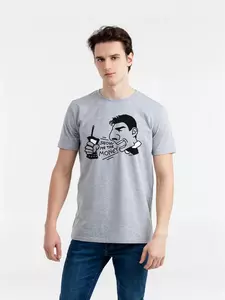 Футболка Show Me The Money, серый меланж - 06371191.11